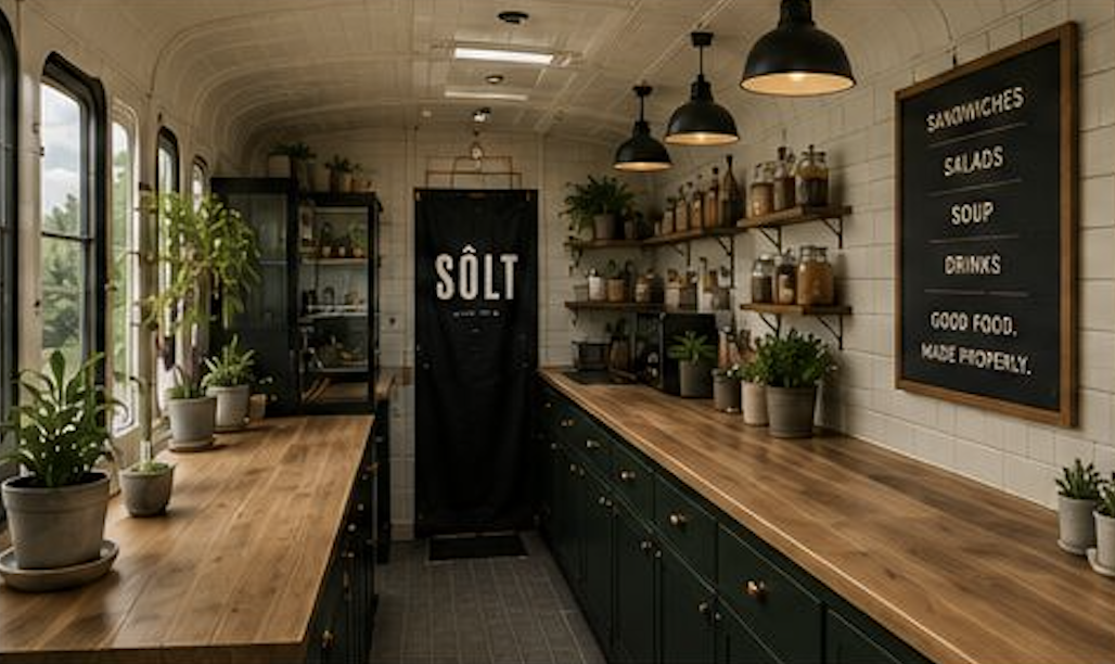 Inside the SôLT deli